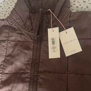 Aritzia Little Moon Chocolate Quilted Jacket